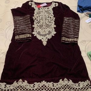 Beautiful three piece women dress